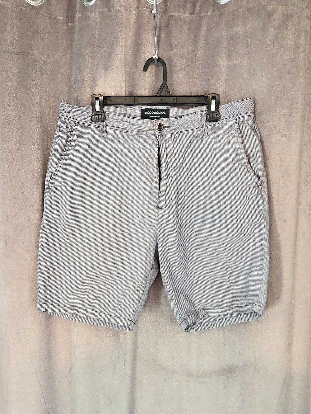 Rodd & Gunn Gingham Shorts Size 36
